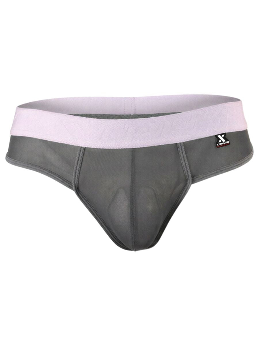 Xtremen 91278 Mens Microfiber Mesh Breathing Support Thongs Green