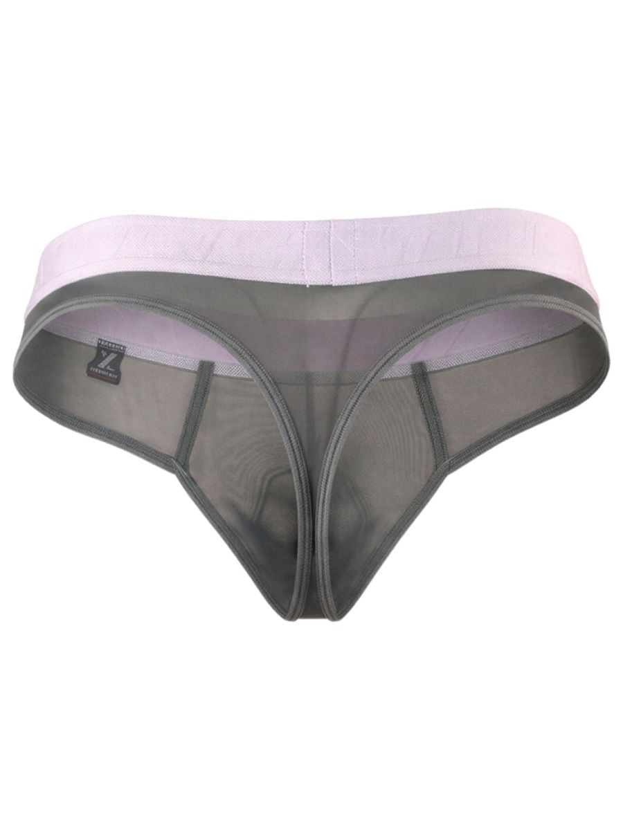 Xtremen 91278 Mens Microfiber Mesh Breathing Support Thongs Green