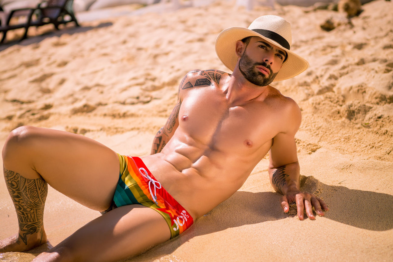 JOR 0417 Pride Swim Briefs