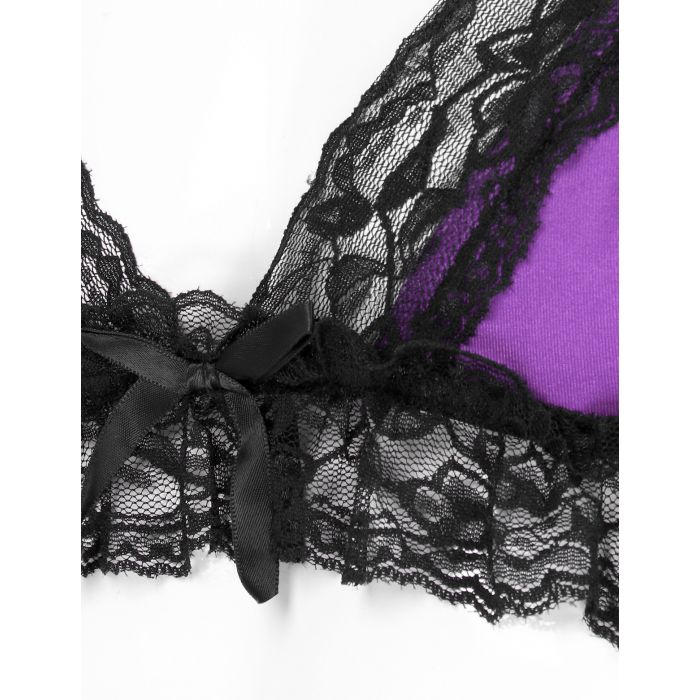 Sissy Lingerie Men Sleepwear Bra Top, G string and See-through Mini Sk Sissy Lingerie Men Sleepwear Bra Top, G string and See-through Mini Sk