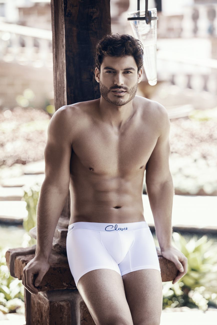 Clever 2420 Neron Boxer Briefs White