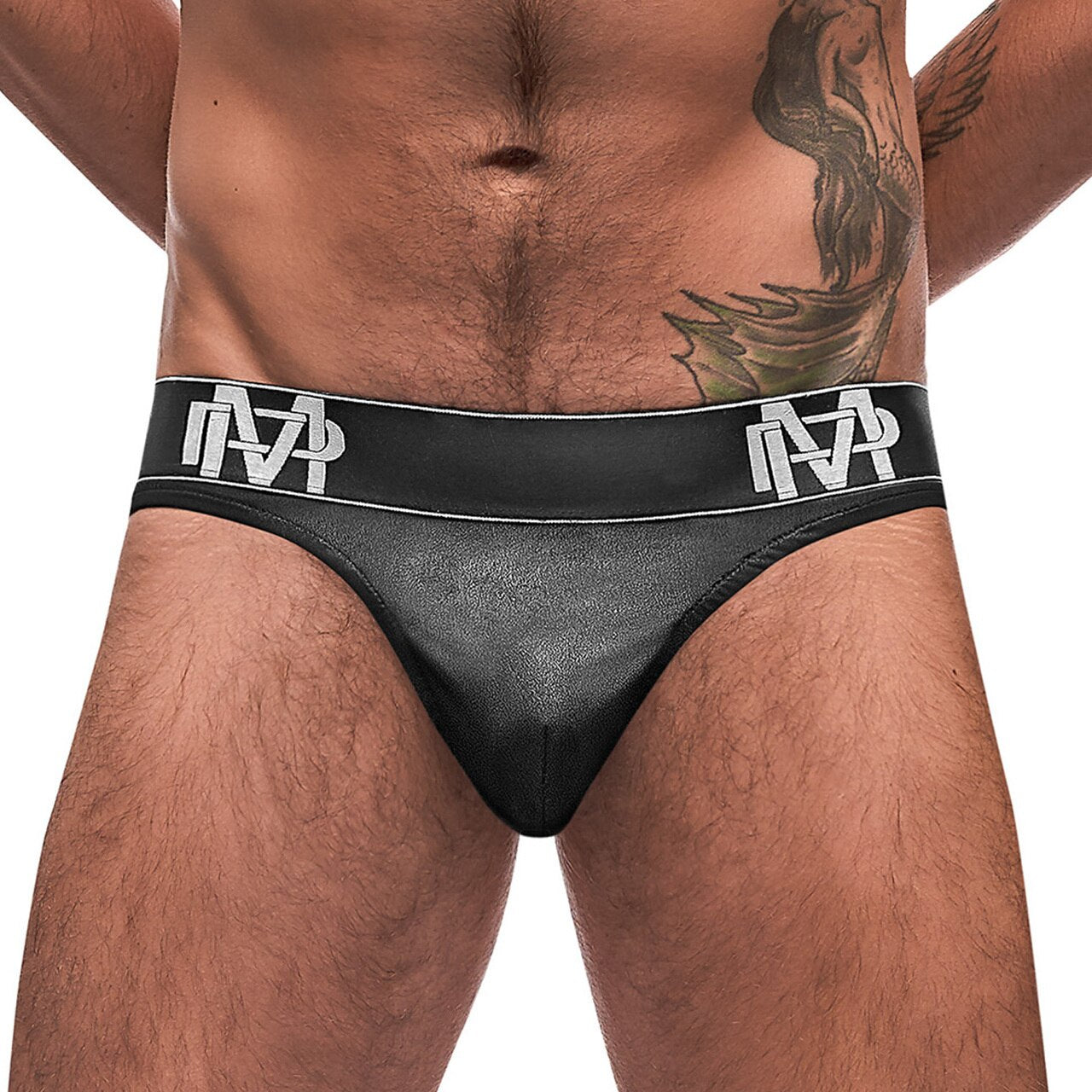 Mens Black Ice Moonshine Lace Up Brief