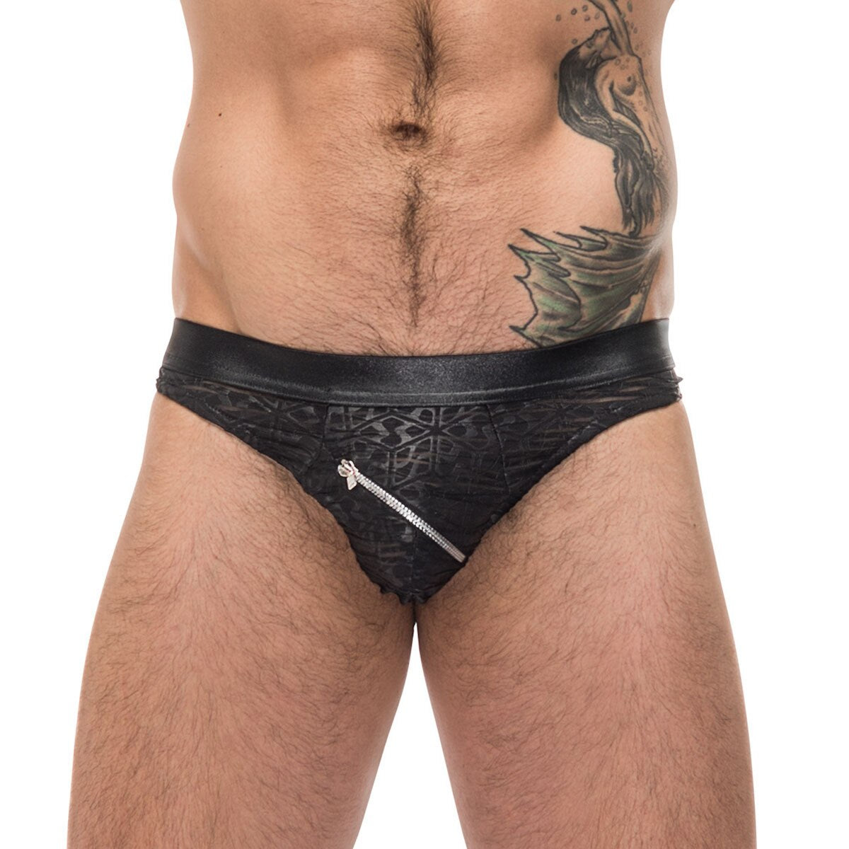 SALE - Mens Zip Pouch Bikini Brief