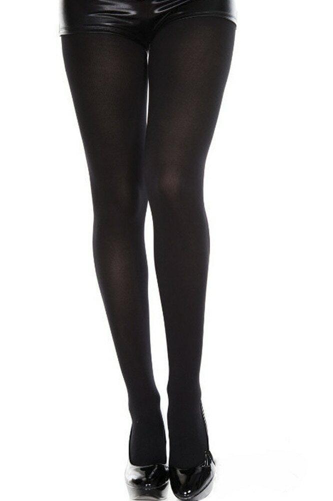 Unisex Ultra Strong Opaque Tights Black