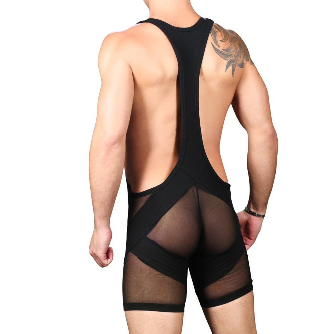 Mens Andrew Christian Pleasure Sheer Singlet w/ Almost Naked