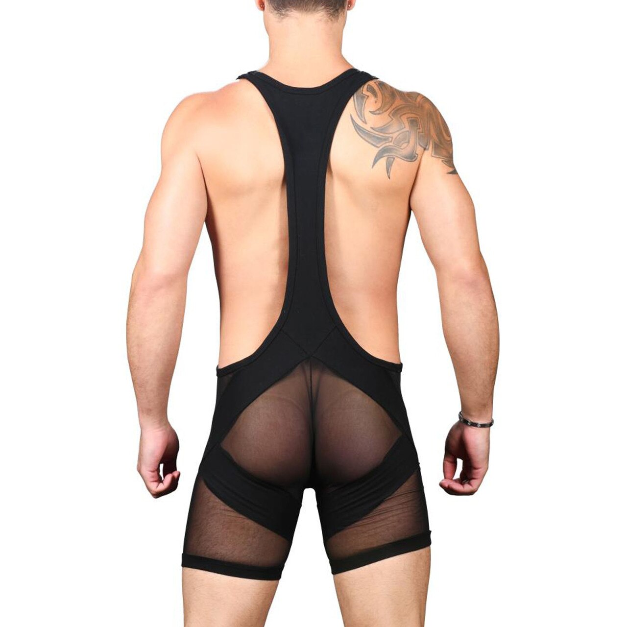 Mens Andrew Christian Pleasure Sheer Singlet w/ Almost Naked