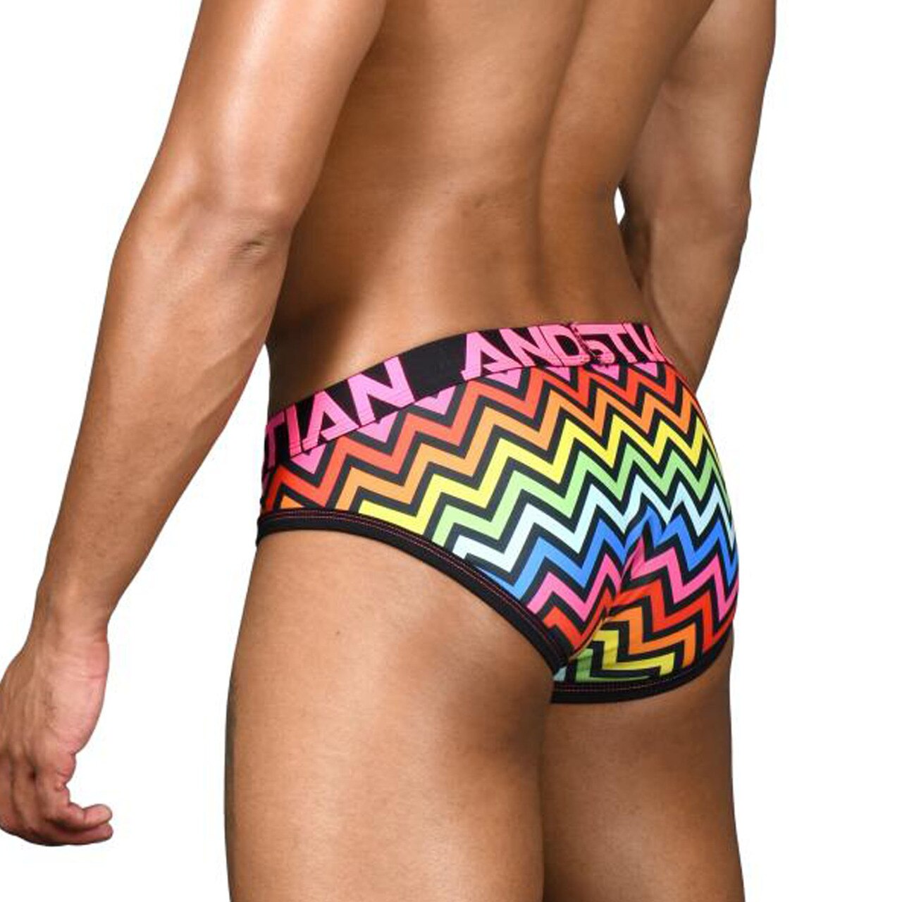 Mens Andrew Christian Horizon Pride Brief w/ Almost Naked