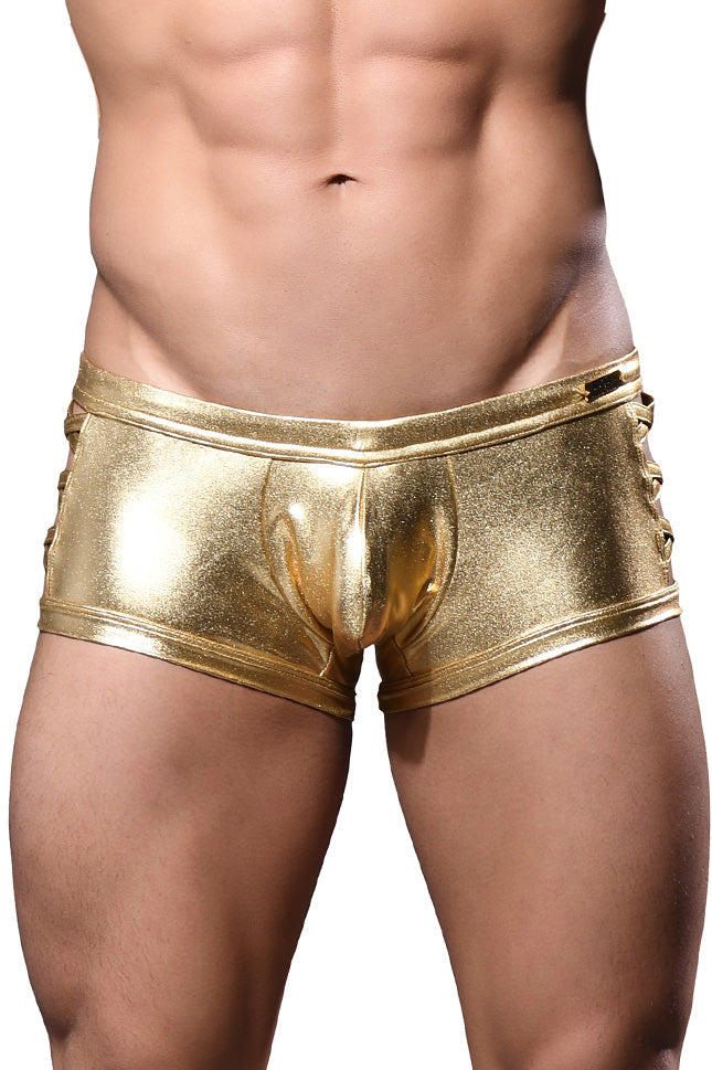 JCSTK - Andrew Christian AC-7995 Unleashed Golden Trunk Boxer Brief Mens Underwear