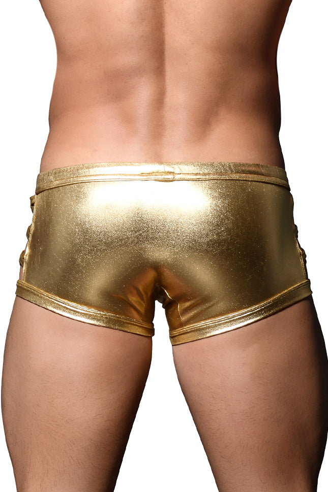 JCSTK - Andrew Christian Unleashed Golden Trunk Boxer Brief Mens Underwear