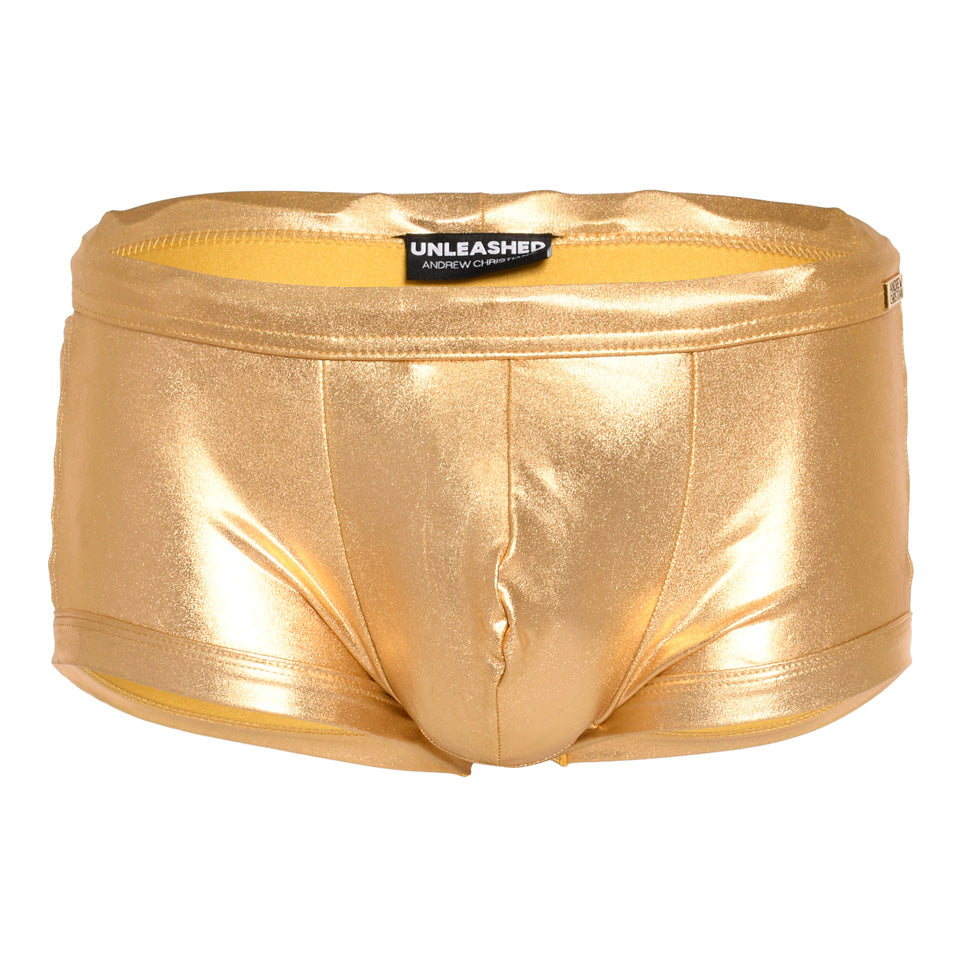 JCSTK - Andrew Christian Unleashed Golden Trunk Boxer Brief Mens Underwear
