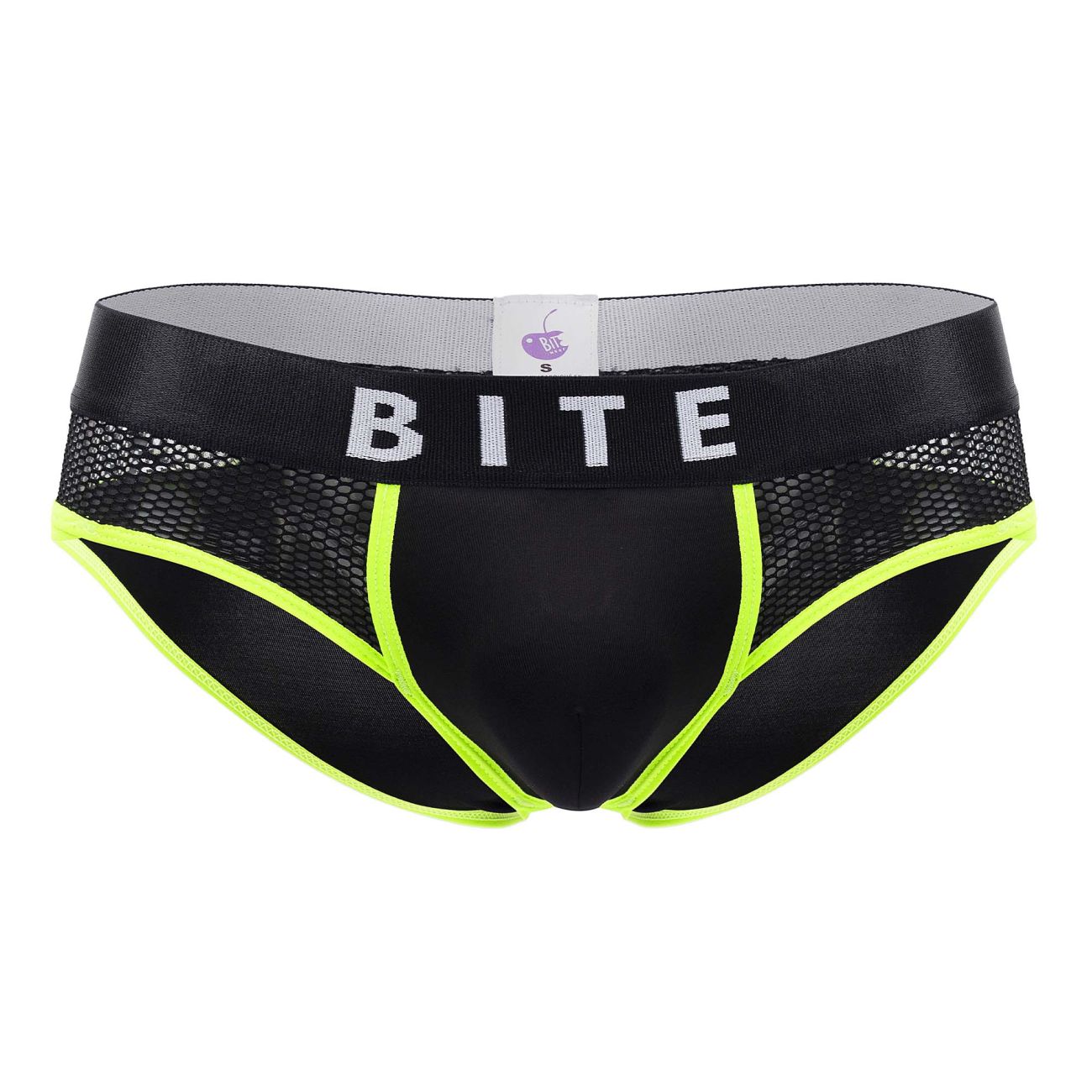 BiteWear BW2023106 Intense Melon Briefs Black Green