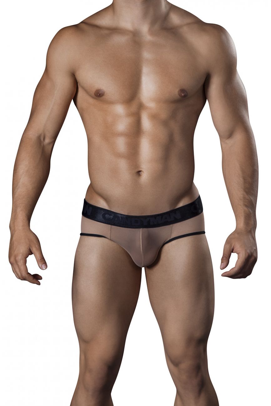 CandyMan 99228 Briefs Beige & Black