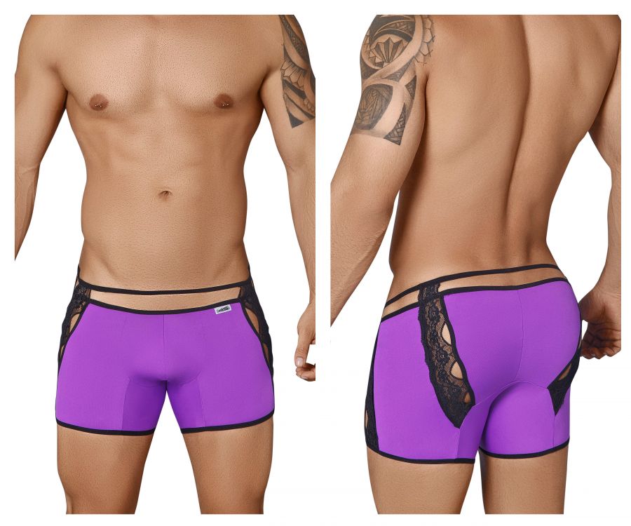 CandyMan 99333 Boxer Briefs Purple