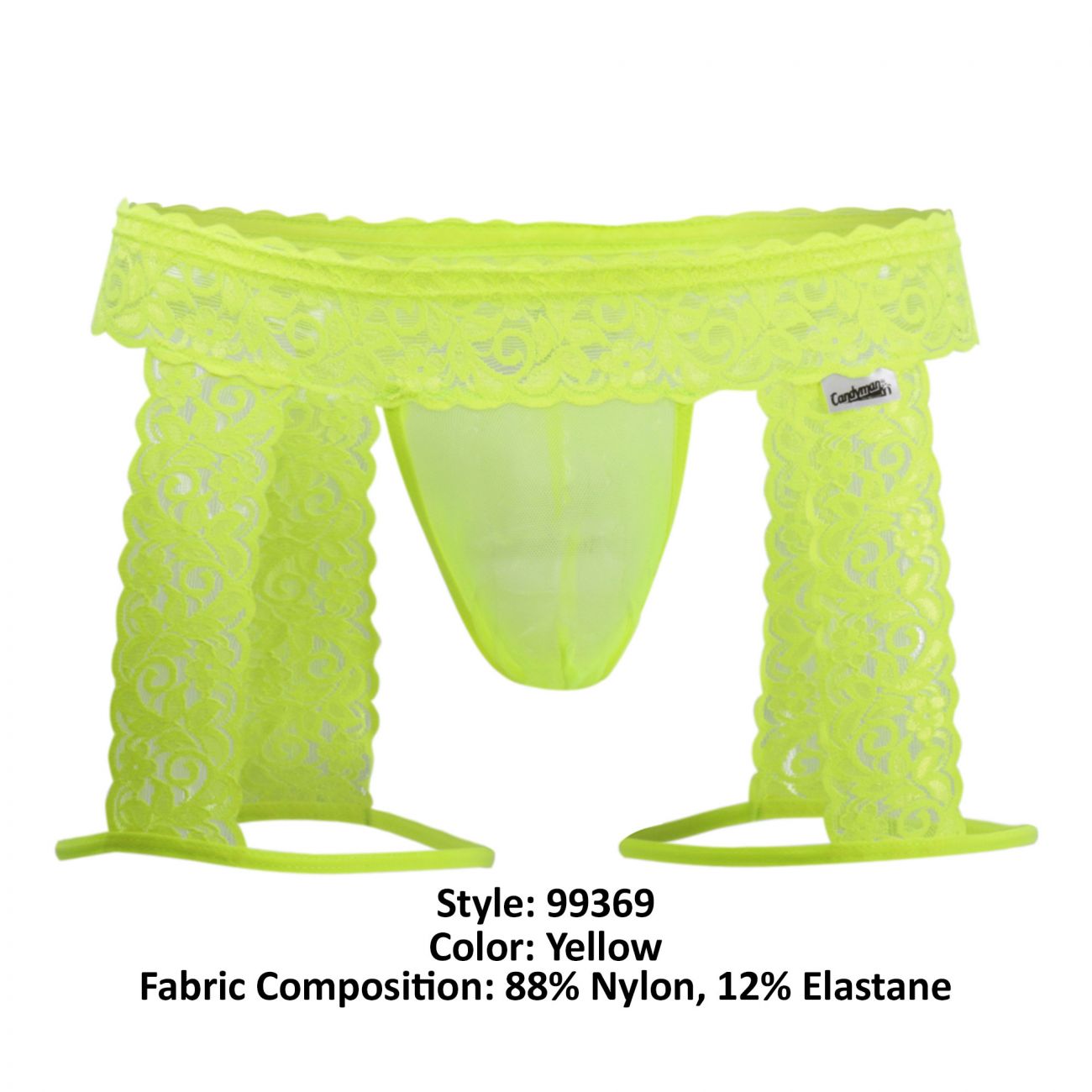 CandyMan 99369 Thongs Yellow