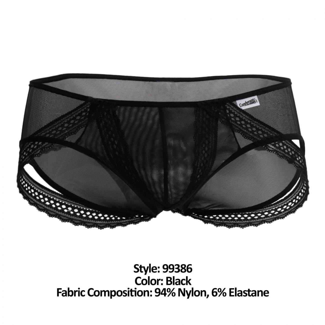 CandyMan 99386 Briefs Black