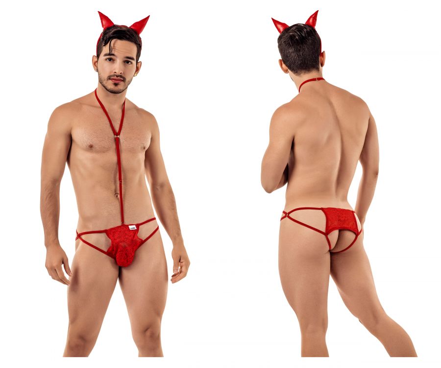 CandyMan 99398 Devil Costume outfit Jockstrap