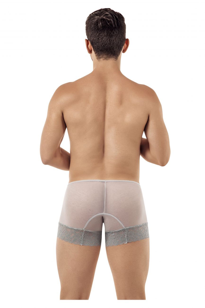 CandyMan 99407 Color Lace Boxer Trunks Gray