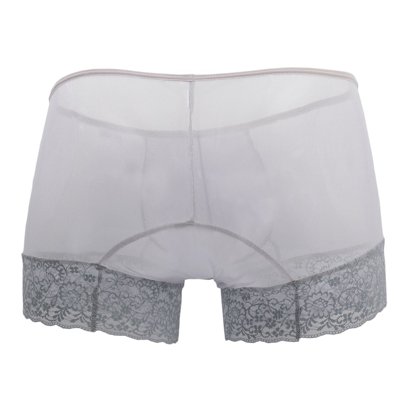 CandyMan 99407 Color Lace Boxer Trunks Gray