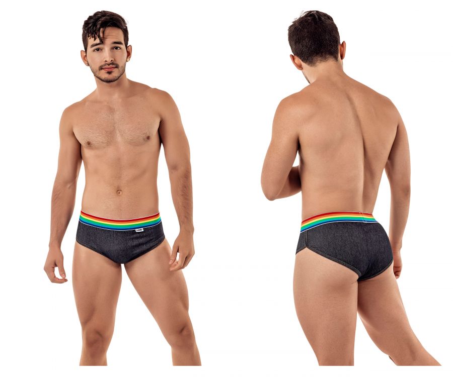 CandyMan 99411 Rainbow Briefs Denim
