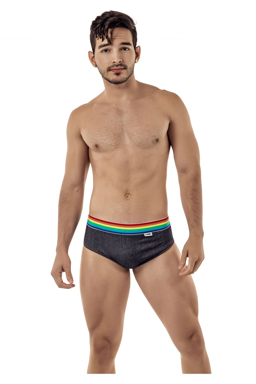 CandyMan 99411 Rainbow Briefs Denim