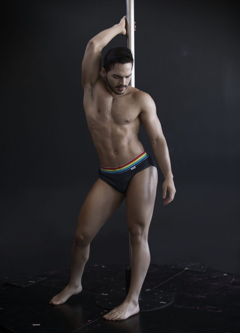 CandyMan 99411 Rainbow Briefs Denim