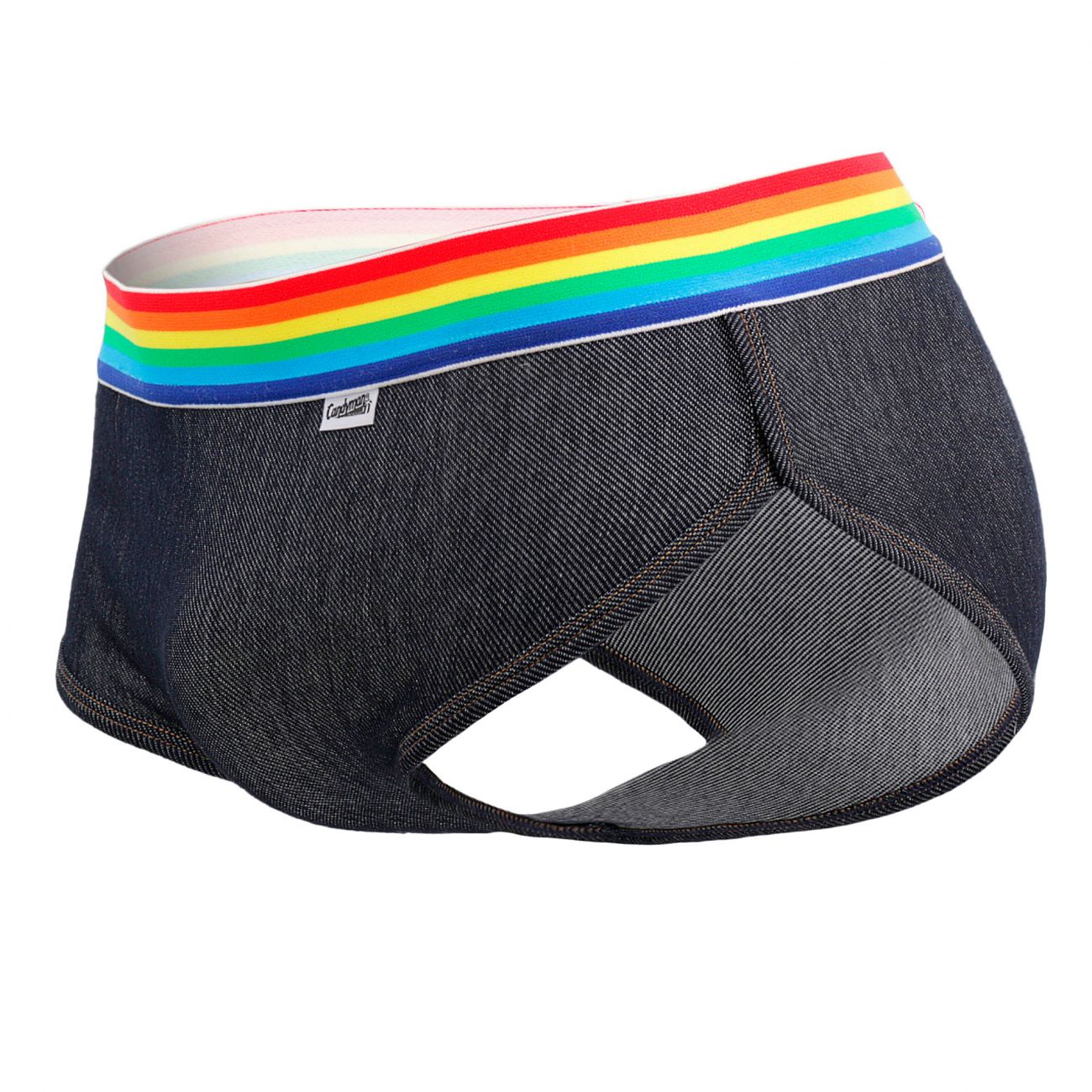 CandyMan 99411 Rainbow Briefs Denim