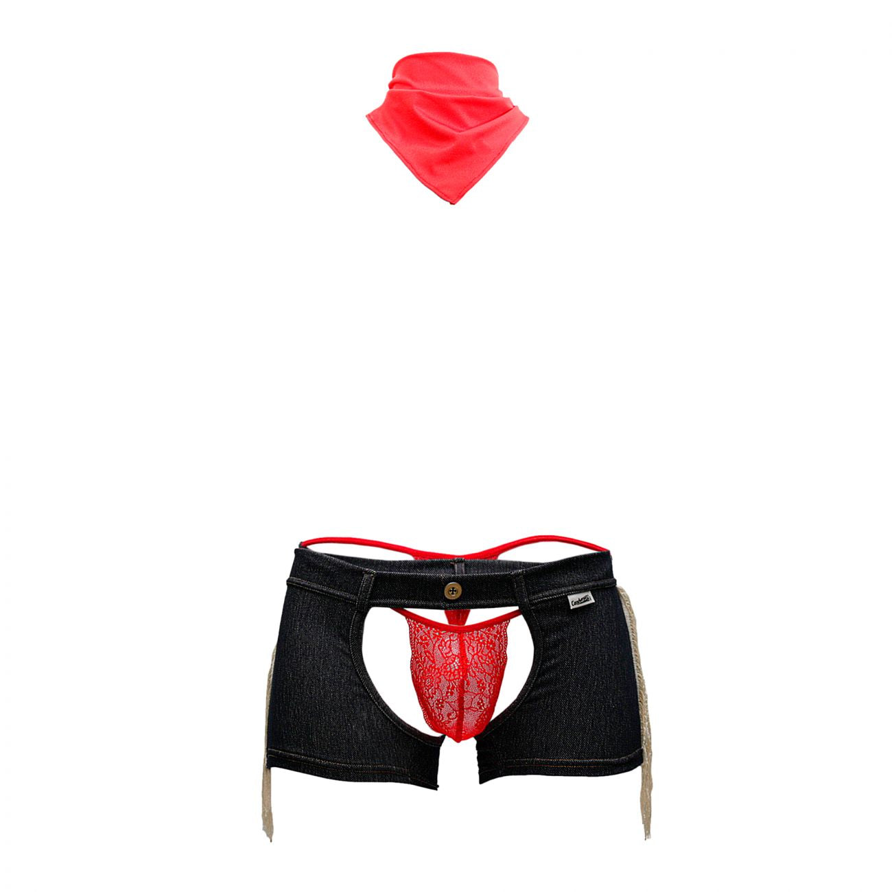SALE - CandyMan 99413 Cowboy Costume Outfit Trunks