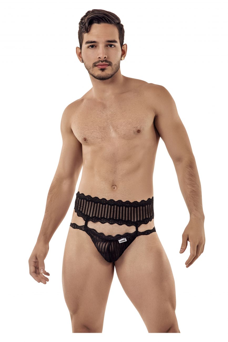 SALE - CandyMan 99417 Garter Belt Briefs