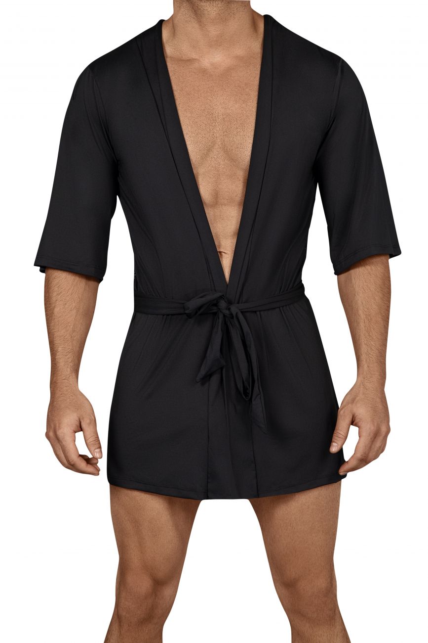 CandyMan 99433 Best Man Kimono Black