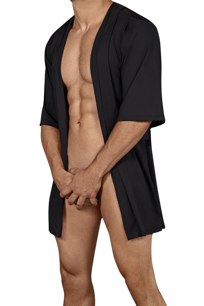 CandyMan 99433 Best Man Kimono Black