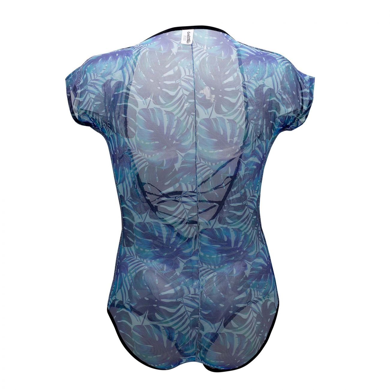 SALE - CandyMan 99438 Floral Bodysuit Blue