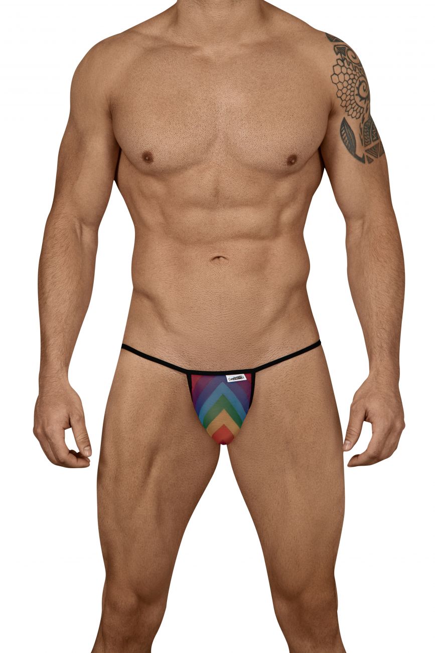 CandyMan 99447 Rainbow Pride Bikini Multi Coloured