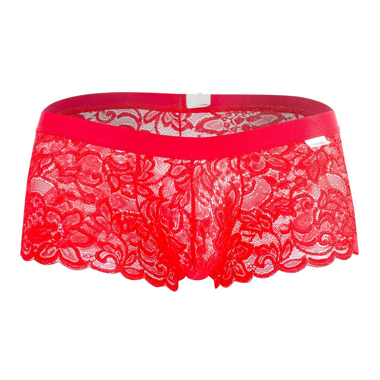 CandyMan 99491 Heart Lace Trunks Red