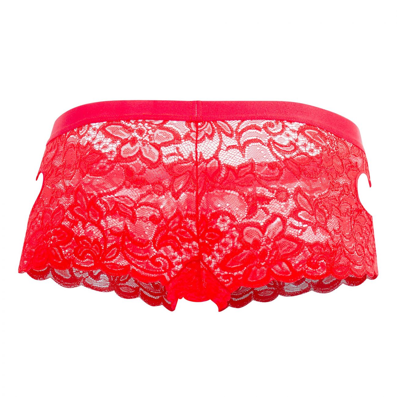 CandyMan 99491 Heart Lace Trunks Red
