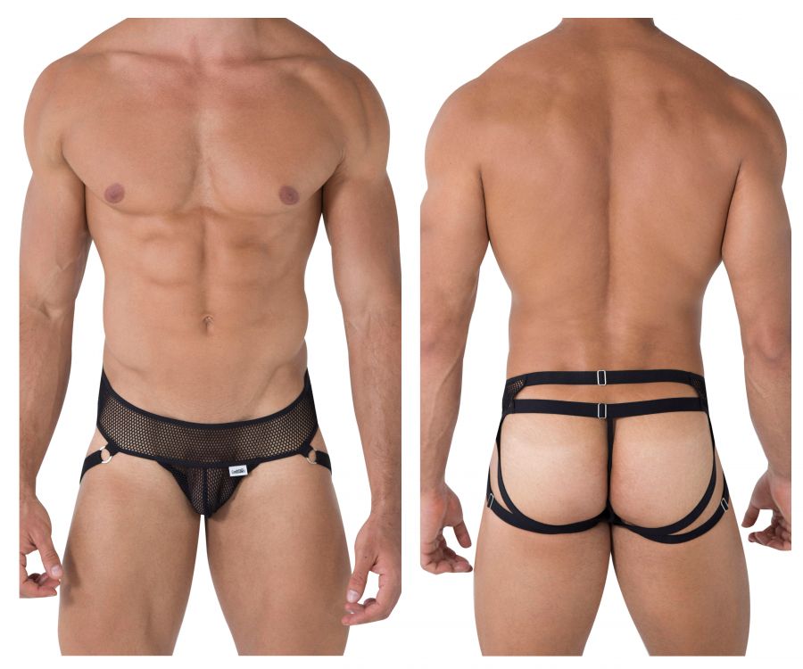 CandyMan 99492 Mesh Jockstrap Black