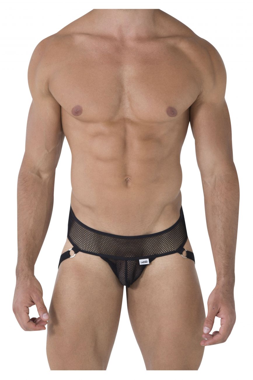 CandyMan 99492 Mesh Jockstrap Black