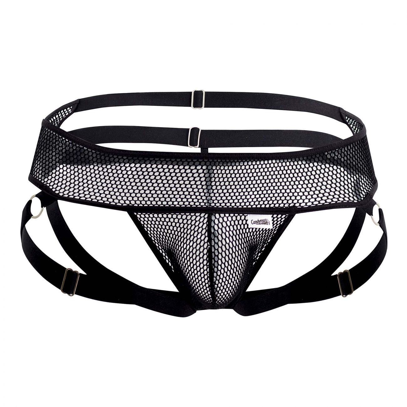 CandyMan 99492 Mesh Jockstrap Black