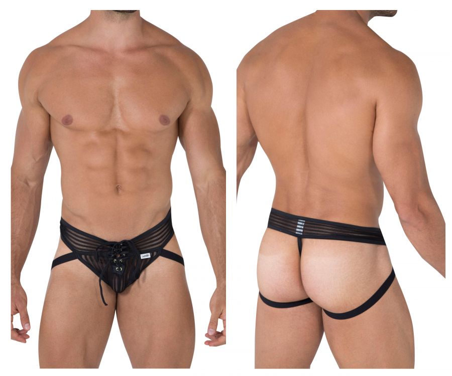 SALE - CandyMan 99493 G-String Jockstrap Black