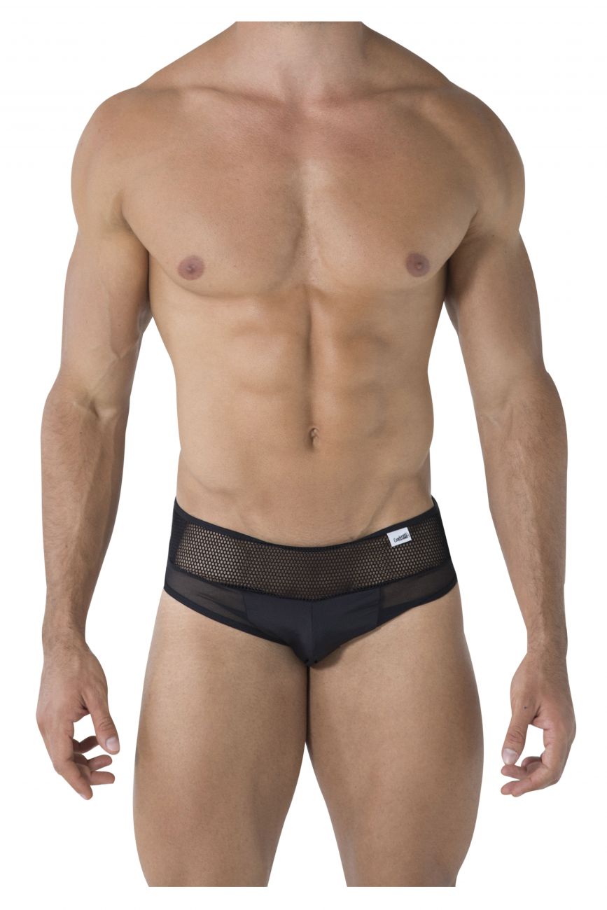 CandyMan 99495 Mesh Briefs Black