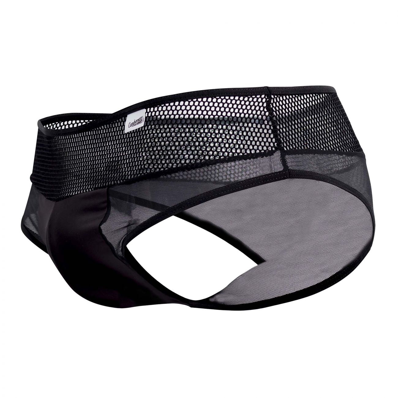 CandyMan 99495 Mesh Briefs Black