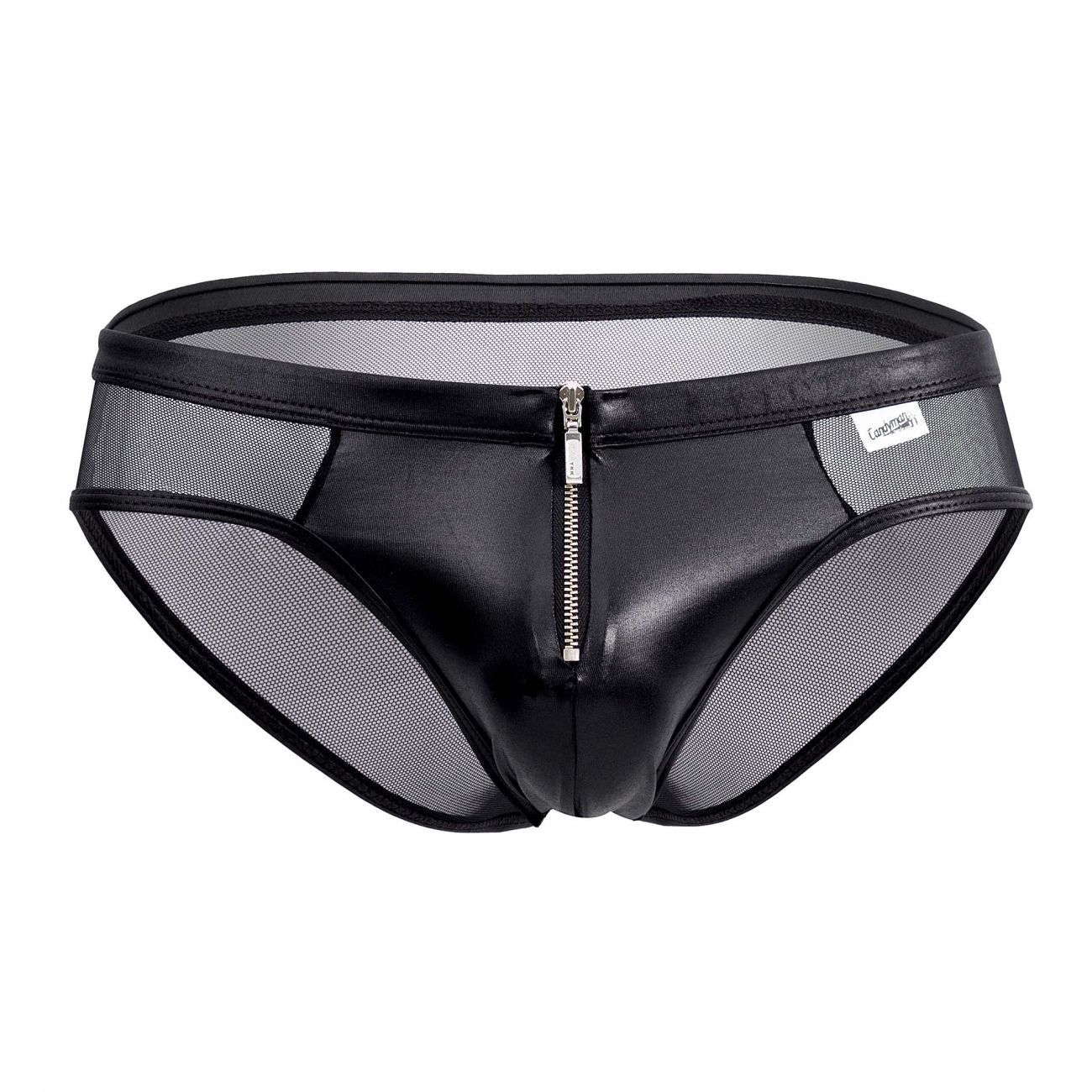 CandyMan 99500 Zipper-Mesh Bikini Black