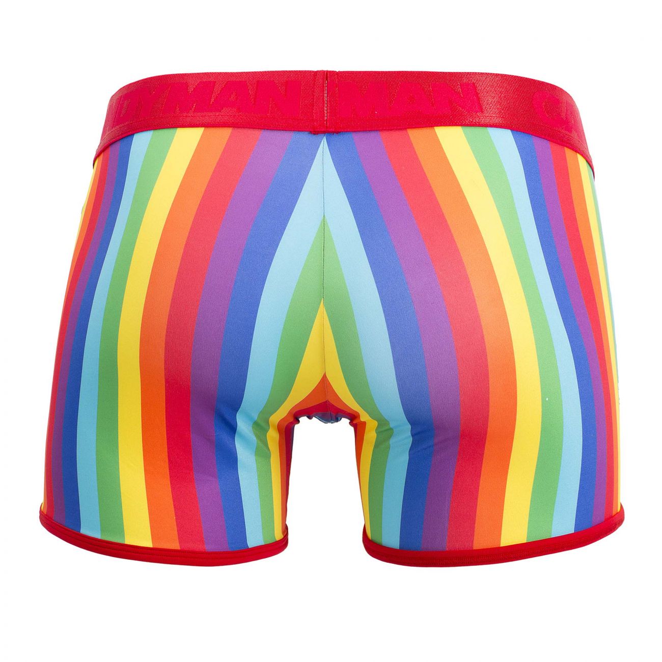 CandyMan 99515 Pride Happy Trunks Rainbow Print