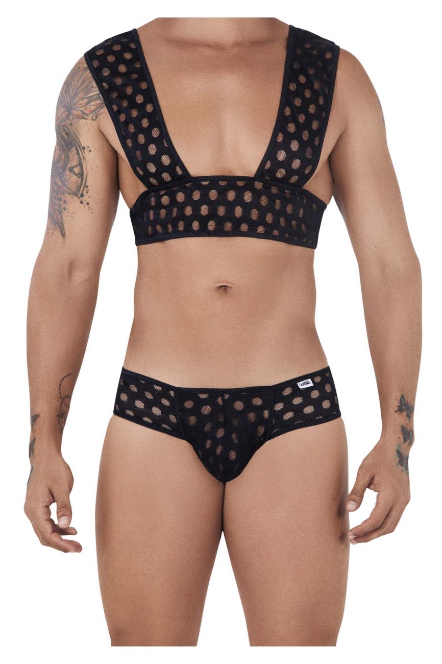 CandyMan 99519 Polka Mesh Set Black