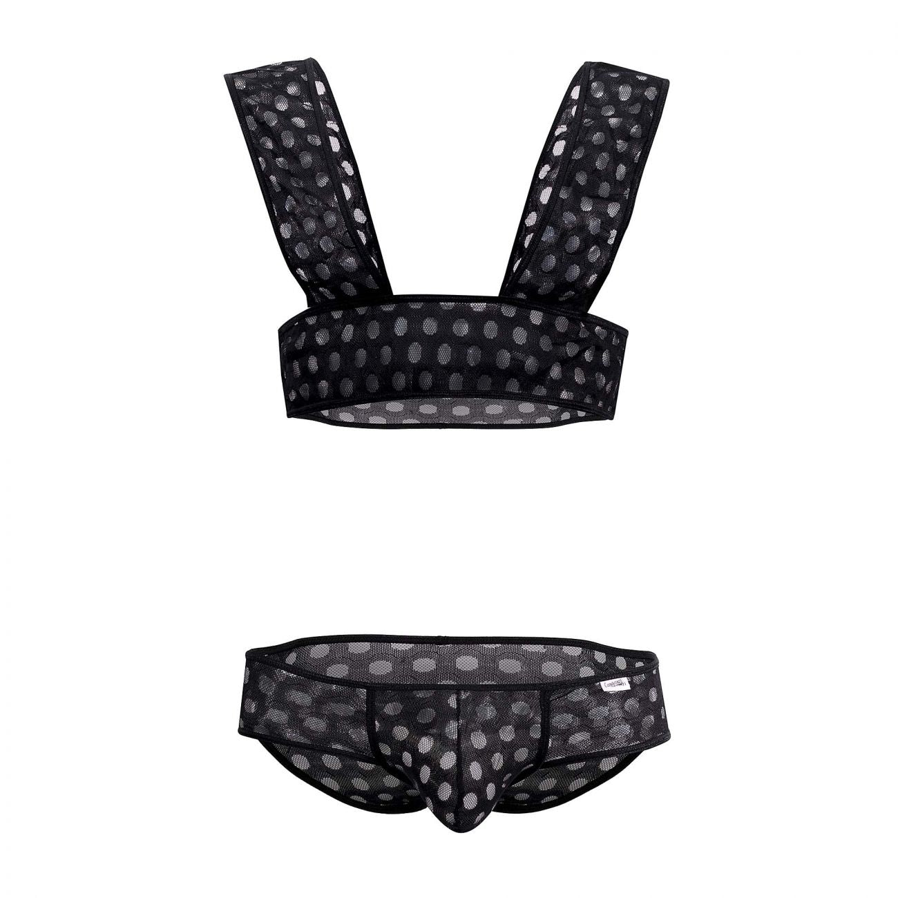 CandyMan 99519 Polka Mesh Set Black