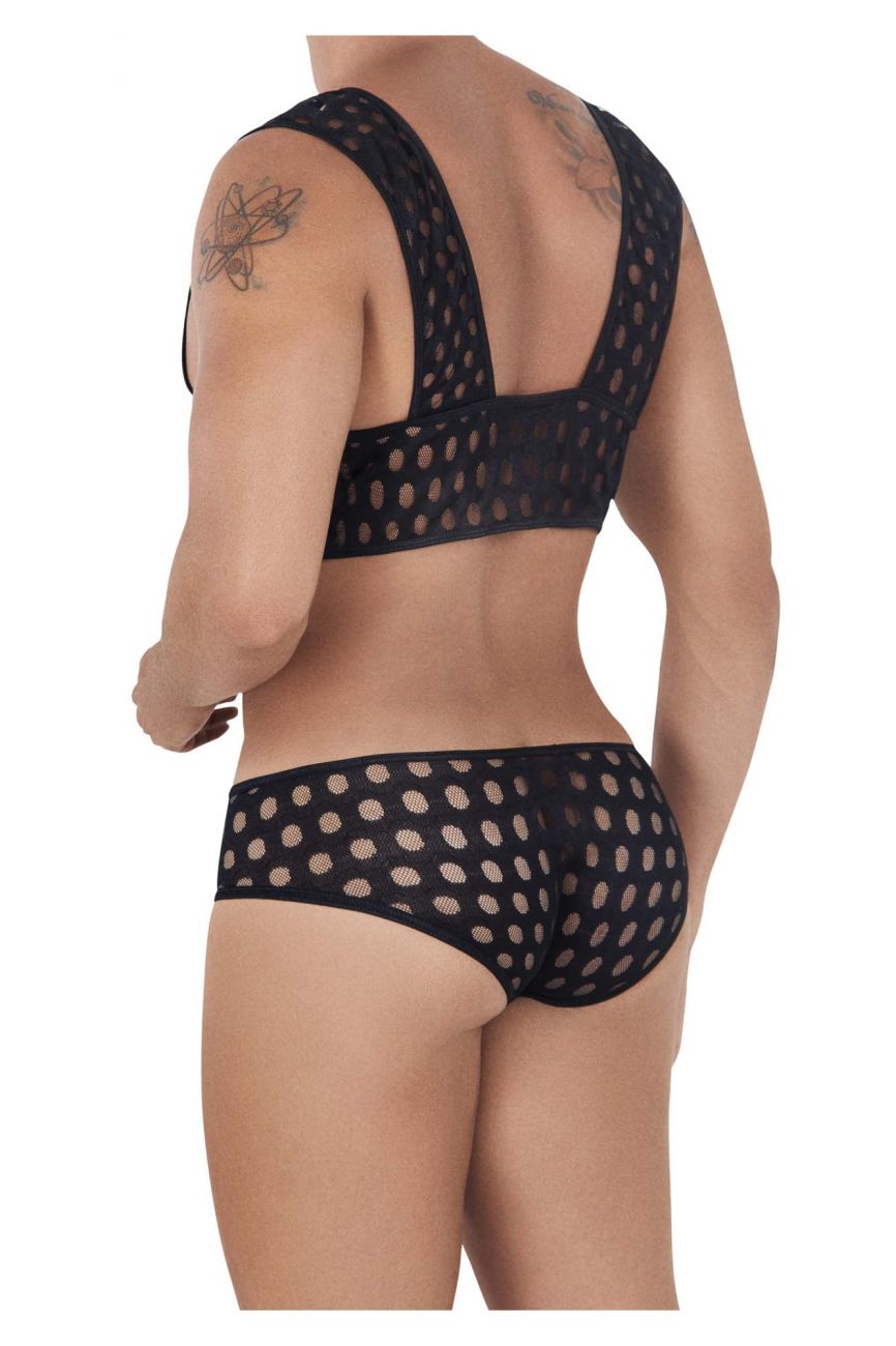 CandyMan 99519 Polka Mesh Set Black