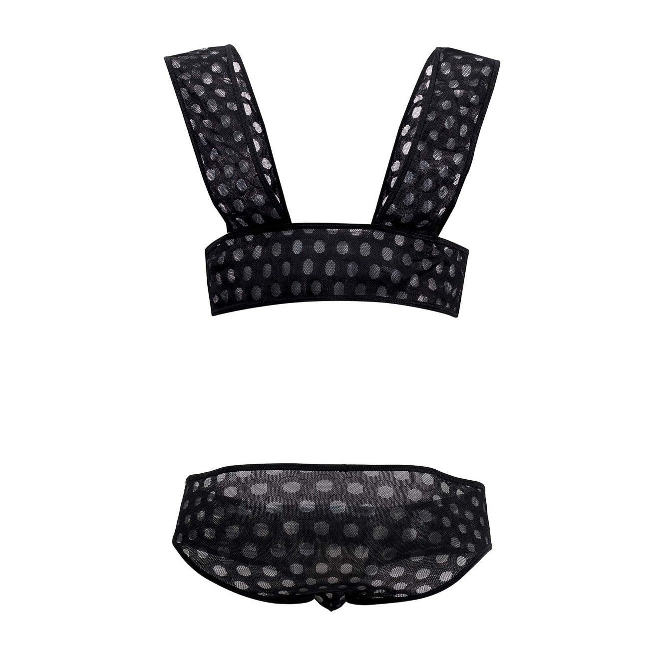 CandyMan 99519 Polka Mesh Set Black