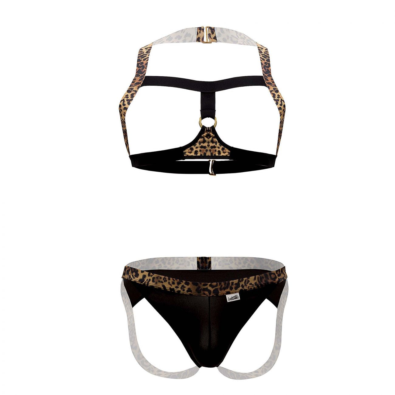 CandyMan 99567 Harness-Jockstrap Outfit Black