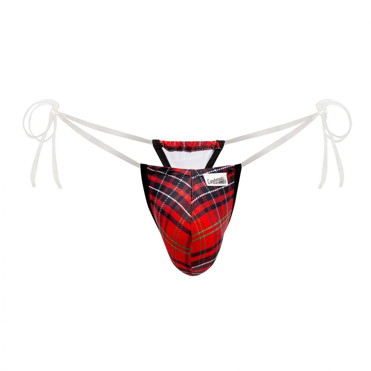 CandyMan 99571 Invisible Strap Micro G-String Red Print