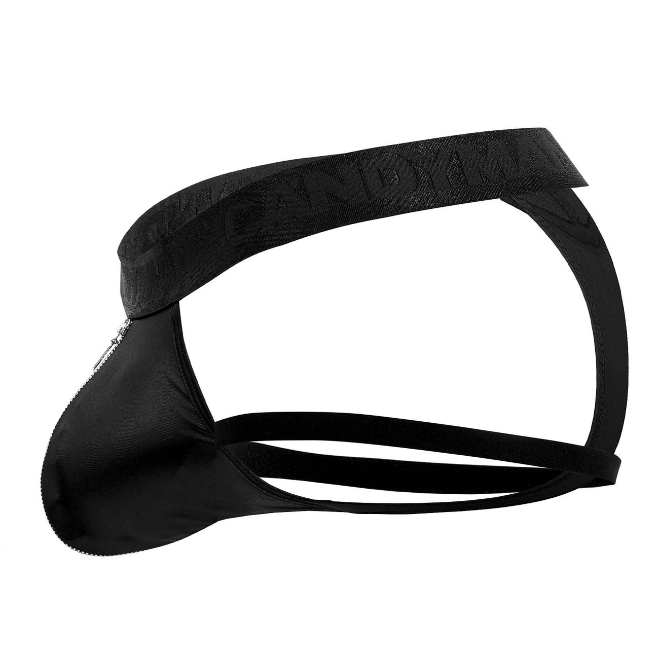 CandyMan 99608 Zipper Jockstrap Black