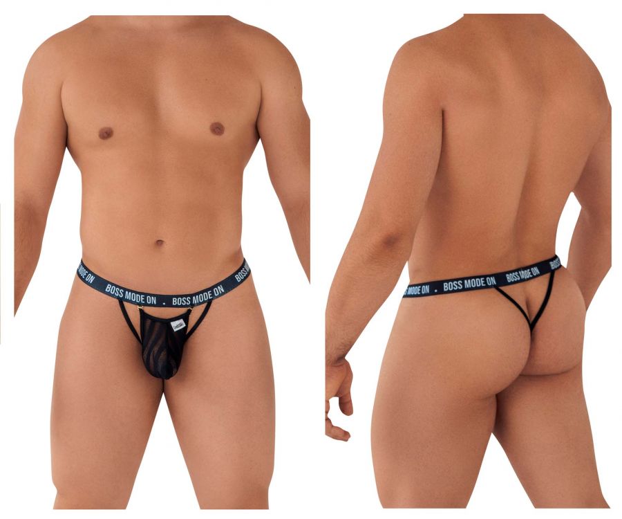 CandyMan 99611 Boss Mode On Thongs Black
